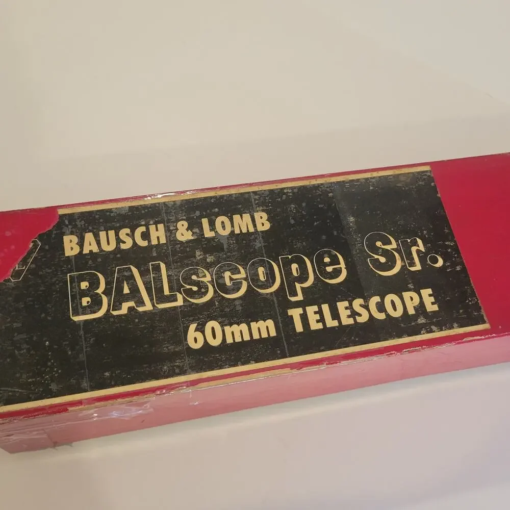 Vintage Bausch & Lomb Balscope Sr Zoom 60mm Telescope Spotting Scope